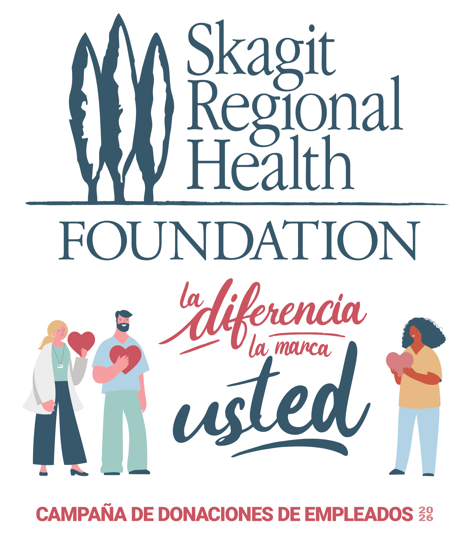 Campaña anual de donaciones de los empleados de Skagit Regional Health Foundation